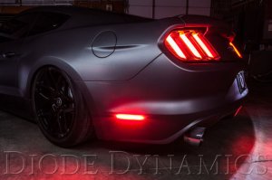 Ford Mustang Side Marker Light Assembly - Diode Dynamics - LED Sidemarkers - Smoked - `15-`23